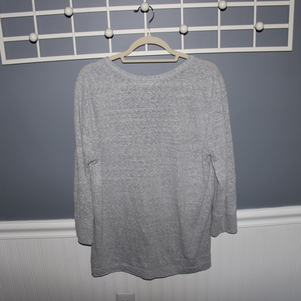 Gray Button Up Cardigan - Picture 4 of 4